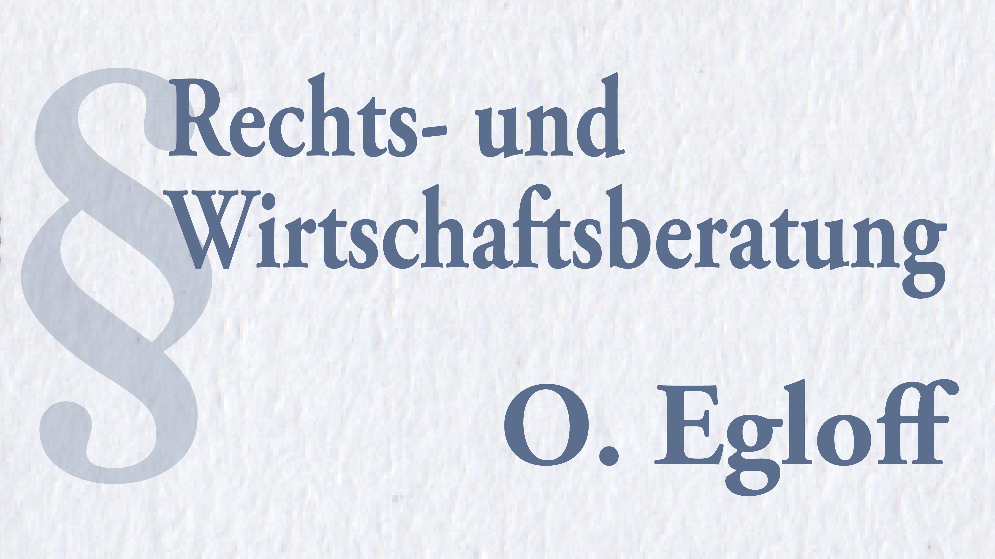 Kanzlei Otto Egloff